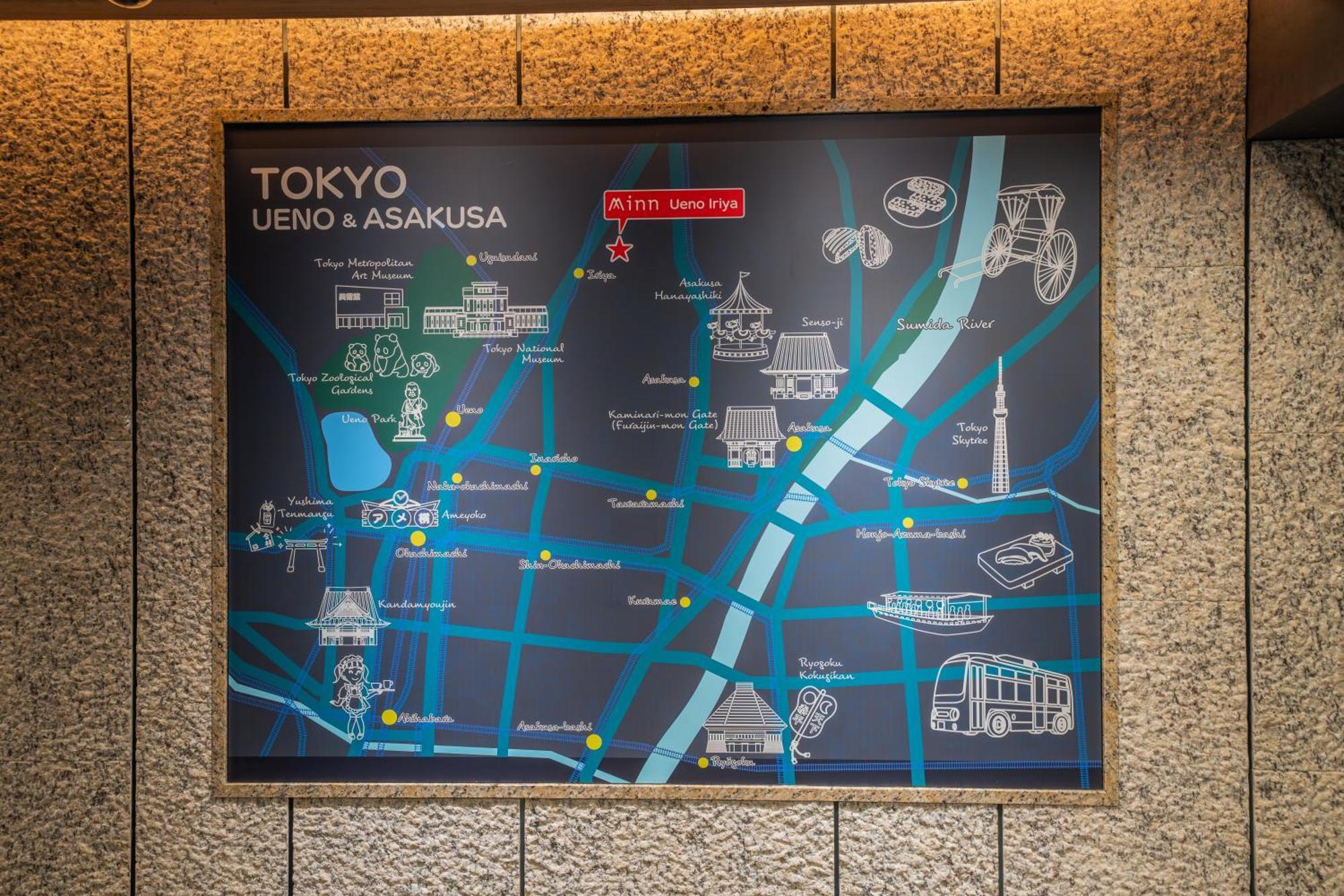 Minn Ueno Iriya Tōkyō Extérieur photo